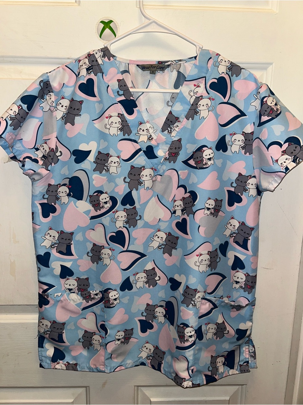 Cute cats heart uniform top